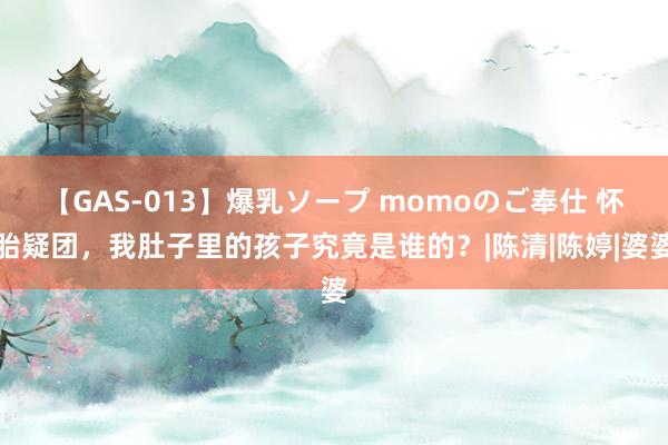 【GAS-013】爆乳ソープ momoのご奉仕 怀胎疑团，我肚子里的孩子究竟是谁的？|陈清|陈婷|婆婆